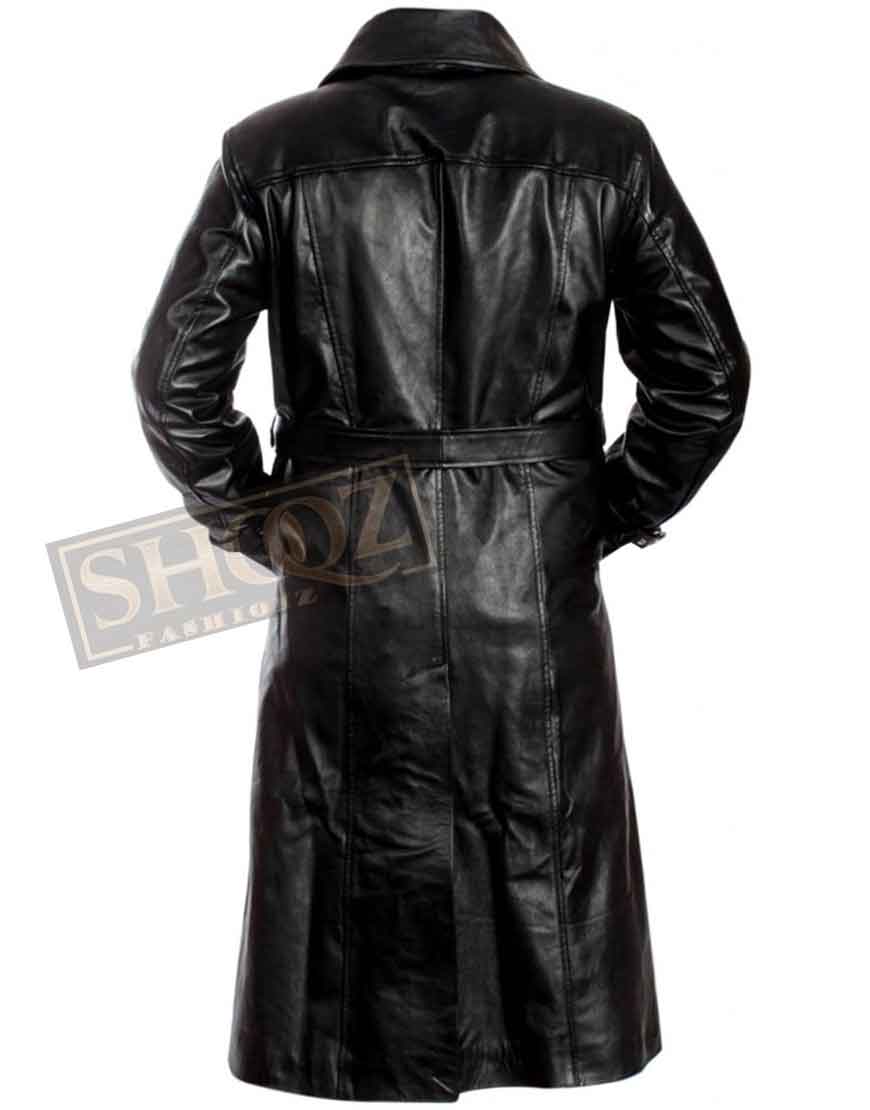 Sin City Mickey Rourke Trench Leather Coat Sin City Mickey Rourke Trench Leather Coat